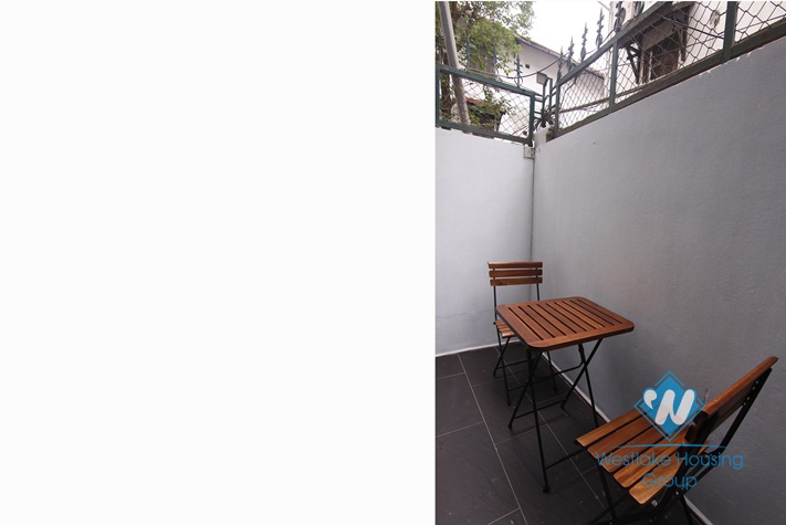 Brandnew ground floor apartment for rent in Tay Ho, close to West lake